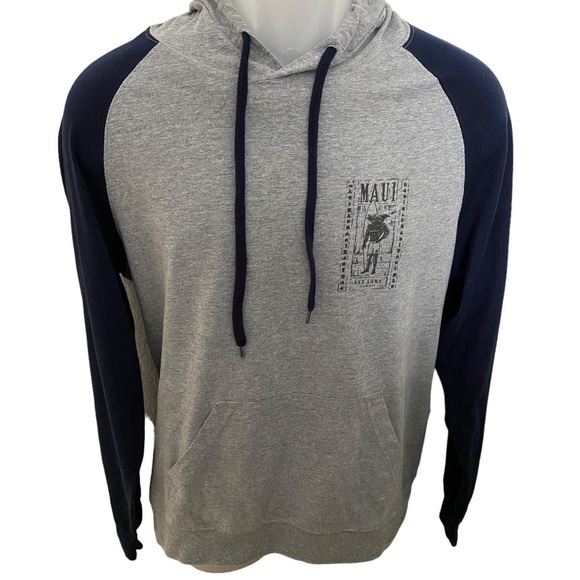 MAUI And SONS Hoodie Shark Surf Sweatshirt Pullover Men S Small - Picture 2 of 6